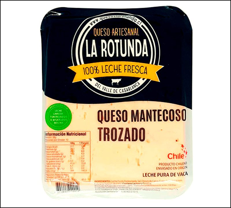 OFERTA Queso Mantecoso Tozado 500gr  Caja 12 Kilos OFERTA